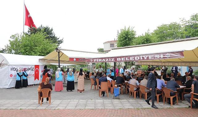 Piraziz'de Kur'an kurslarına destek için kermes düzenlendi