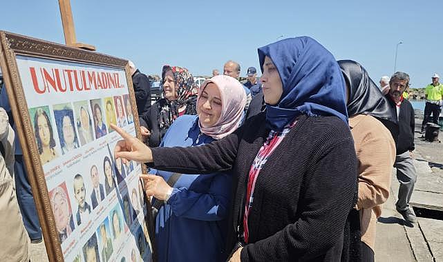 Trabzon'da 24 yıl önce deniz faciasında hayatını kaybeden 38 kişi törenle anıldı