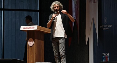 Filistinli ödüllü yönetmen Ahmad Saleh, Samsun'da sinemaseverlerle buluştu