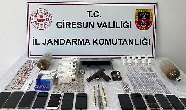 Giresun'da uyuşturucu operasyonunda 13 kişi gözaltına alındı