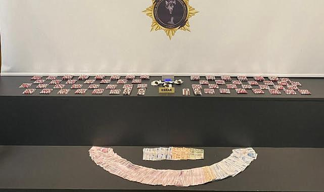 Samsun'da ikametinde uyuşturucuyla yakalanan zanlı tutuklandı