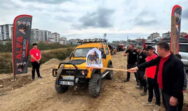 ESPİYE' DE OFF ROAD HEYECANI VARDI