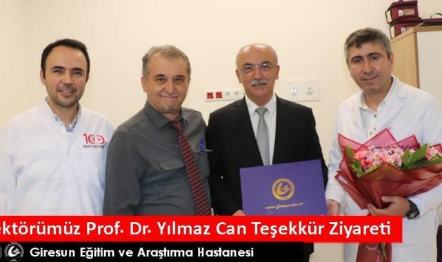 REKTÖR CAN' DAN' GEAH'A ANLAMLI ZİYARET