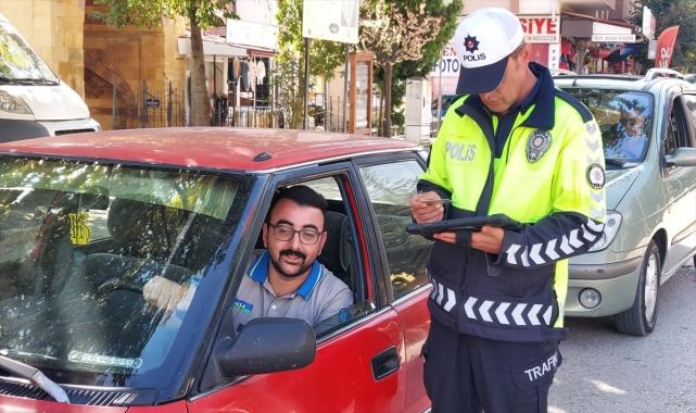 Trafik denetimlerinde 92 bin lira ceza kesildi