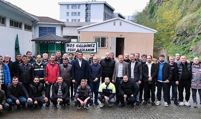 BAŞKAN KÖSE’NİN BİRİM ZİYARETLERİNİ SÜRDÜRÜYOR