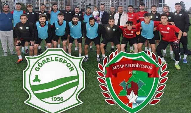 Görelespor Keşapspor'u ağırlıyor.