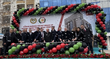 Çorum Barosunun yeni hizmet binası için temeli atma töreni düzenlendi