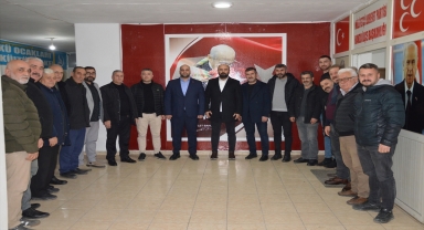 Havza'da AK Parti ve MHP ilçe yönetimleri bir araya geldi