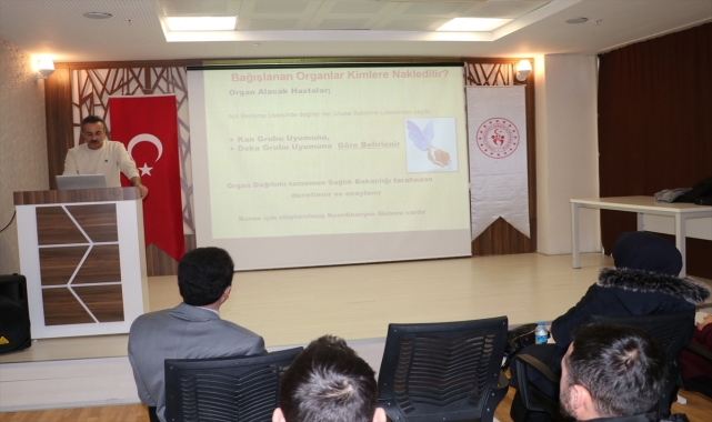 Havza'da organ bağışı farkındalık eğitimi düzenlendi