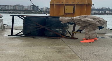 Ordu'da denizde bulunan iki varilde şüpheli bulguya rastlanmadı