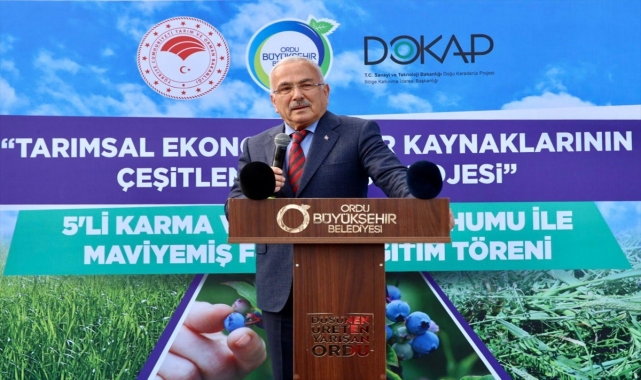 Ordu'da üreticilere ek gelir getirici ürün desteği sağlandı