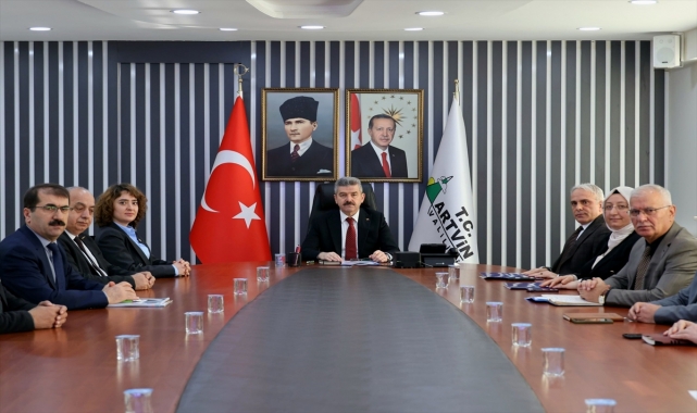 Artvin'de İl İstihdam ve Mesleki Eğitim Kurulu toplantısı yapıldı