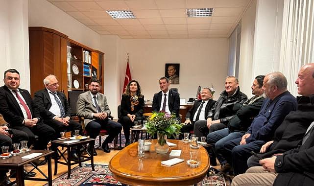 Belediye Başkanı Köse'nin öncülüğündeki heyet Almanya' daydı
