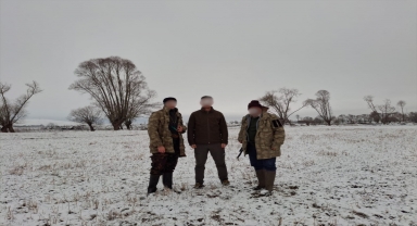 Bolu'da kaçak ve usulsüz avlanan 22 kişiye ceza kesildi