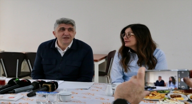 Bolu İl Genel Meclisi Başkanı Çetinkaya, gazetecilerle buluştu