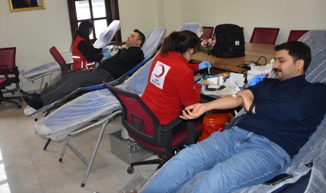 Boyabat’ta kan bağışı kampanyası düzenlendi