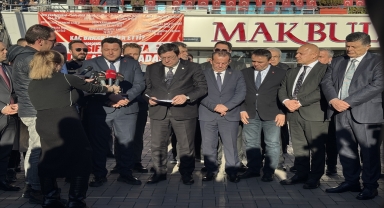 CHP'li belediye başkanları Bolu'da basın açıklaması yaptı