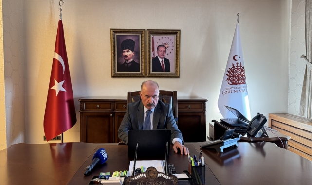 Çorum Valisi Çalgan AA'nın
