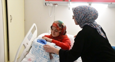 Düzce'de yeni yılın ilk bebeği dünyaya geldi