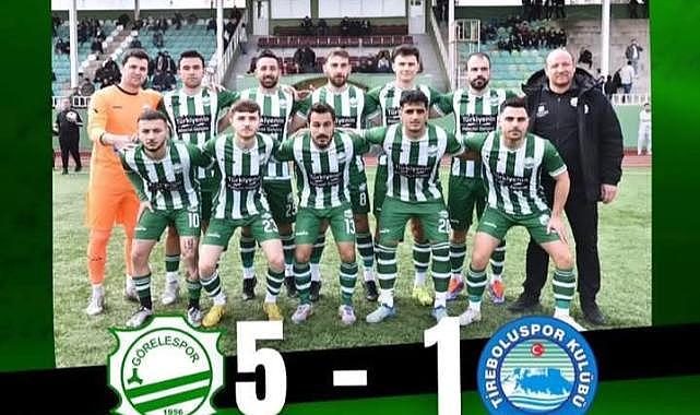 Görelespor, Tireboluspor'u Farklı Geçti: Gözler Liderlik Yarışında