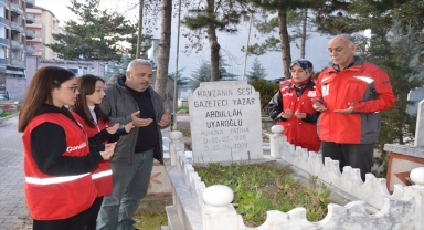 Havza'da 10 Ocak Çalışan Gazeteciler Günü'nde gazetecilere ziyaret