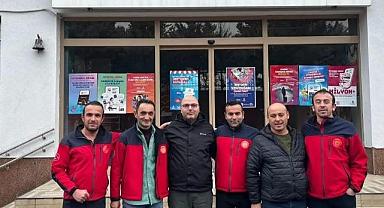 İBB' DE EĞİTİM GÖREN İTFAİYECİLER TECRÜBE KAZANDI