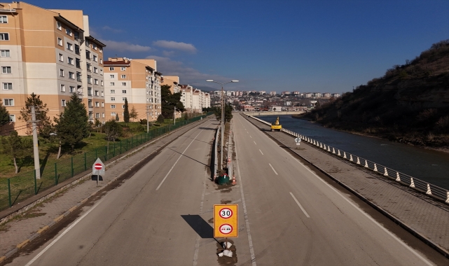 Karabük Belediyesinden peyzaj çalışması