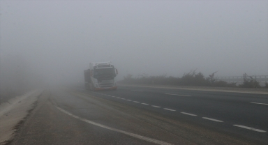 Kastamonu'da sis etkili oluyor