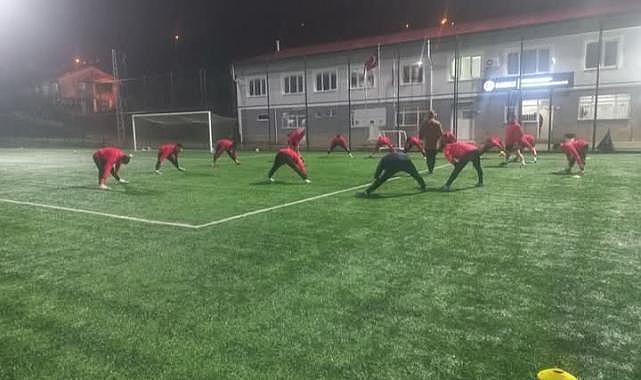 Keşapspor Derelispor Maçına Hazırlanıyor