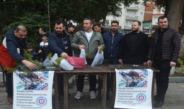 Merzifon'da, Kartalkaya'daki otel yangınında hayatını kaybedenler anıldı