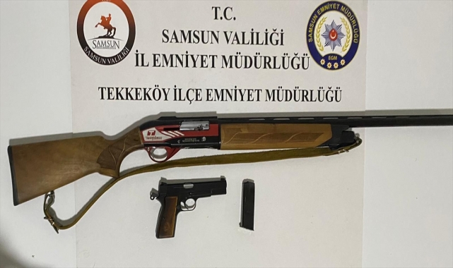 Samsun'da düğün salonunda silahlı kavgayla ilgili 3 zanlı yakalandı