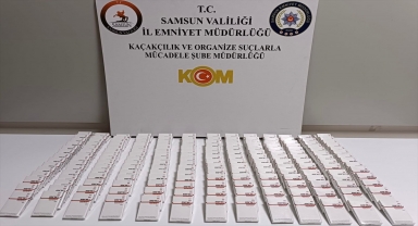 Samsun'da kaçakçılık operasyonunda 1 şüpheli yakalandı