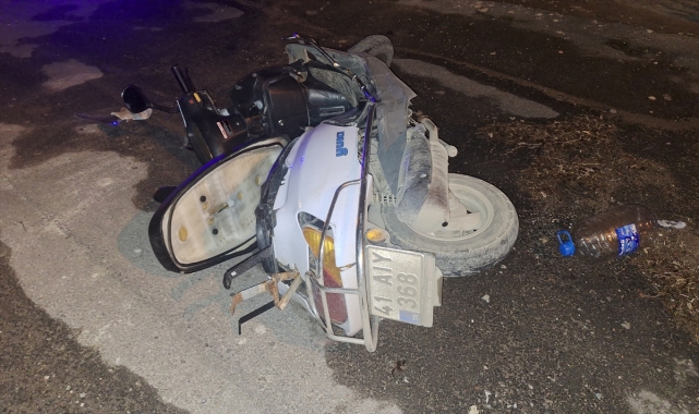 Samsun'da otomobille çarpışan motosikletin sürücüsü yaralandı