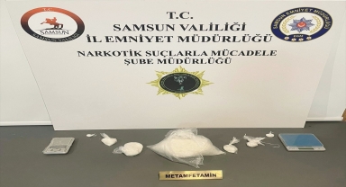 Samsun'da toprağa gömülü uyuşturucu ele geçirildi, 1 şüpheli yakalandı 
