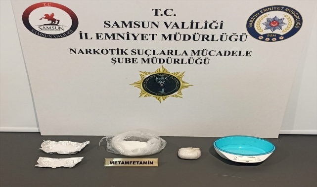 Samsun'da uyuşturucu operasyonunda 1 kişi gözaltına alındı