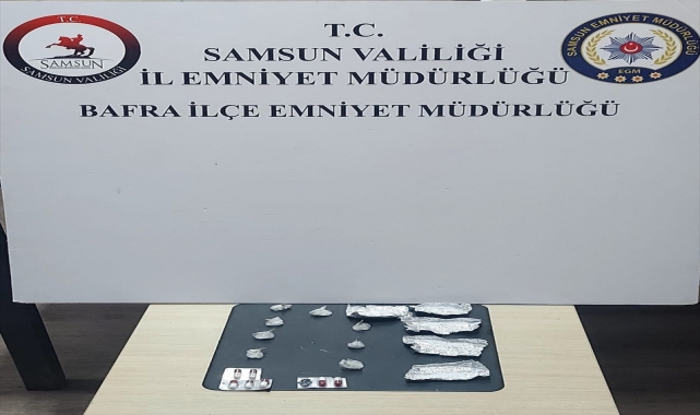 Samsun'da uyuşturucu operasyonunda 1 kişi yakalandı
