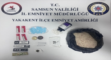 Samsun'da uyuşturucu operasyonunda 1 zanlı yakalandı
