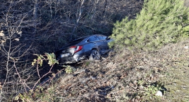 Sinop'ta iki otomobilin çarpışması sonucu 3 kişi yaralandı
