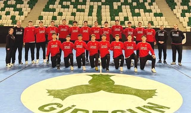 Türkiye U18 Erkek Milli Hentbol Takımı Giresun'da İkinci Hazırlık Kampında