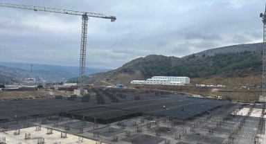 Amasya'da 600 yataklı devlet hastanesi inşaatı sürüyor