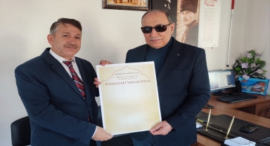 Amasya'da Braille alfabesiyle 2025 yılı imsakiyesi hazırlandı