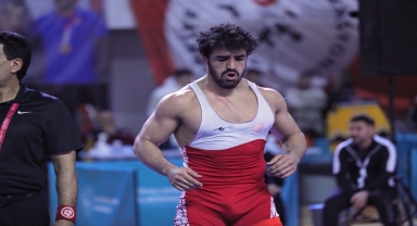 Bafralı sporcu Türkiye Güreş Şampiyonası'nda birinci oldu