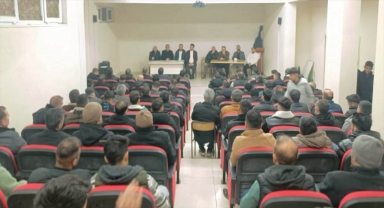 Boyabat’ta köylüler uyuşturucuyla mücadele konusunda bilgilendirildi