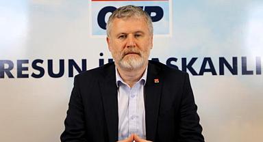 CHP İL BAŞKANI ŞENYÜREK' TEN, AKADEMİSYEN ÖZTÜRK' ÜN GRÜ'YE ATANMAK İSTEMESİNE SERT TEPKİ!
