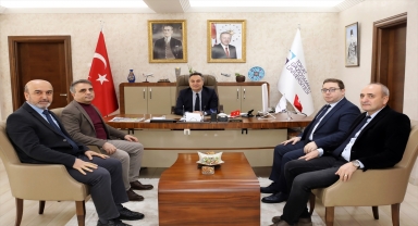 Erbaa Kaymakamı Demirayak'tan Rektör Yılmaz'a ziyaret