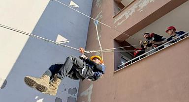 ESPİYE MYO ÖĞRENCİLERİNE TATBİKATLI EĞİTİM