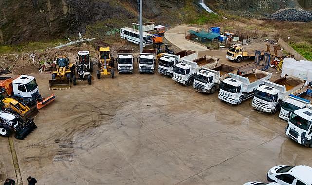 GİRESUN BELEDİYESİ KAR YAĞIŞI İÇİN TEYAKKUZDA