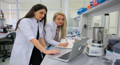 Hitit Üniversitesinde soğan kabuğu ve elma atıklarından 