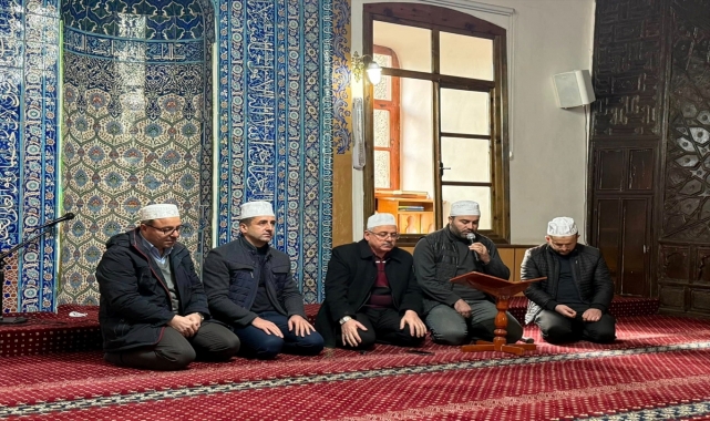 İskilip'te 6 Şubat 2023'teki depremlerde yaşamını yitirenler için dua edildi