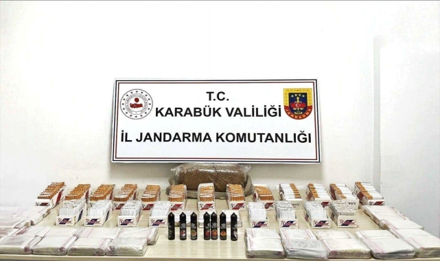 Karabük'te kaçak tütün operasyonunda 1 şüpheli yakalandı